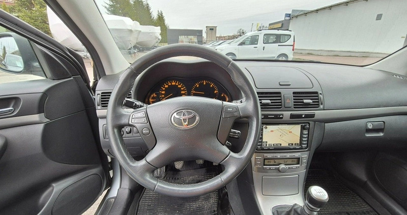 Toyota Avensis cena 13900 przebieg: 253680, rok produkcji 2008 z Katowice małe 121